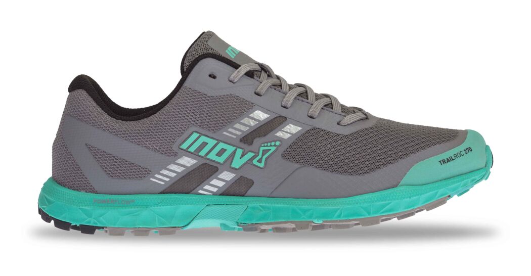 Inov-8 Trailroc 270 Women's Trail Running Shoes Grey/Turquoise UK 236107JYM